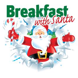 Santa pancake breakfast